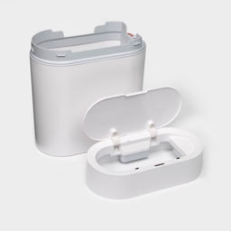 Ведро для мусора сенсорное SAVANNA, 9 л, белое  фото 4