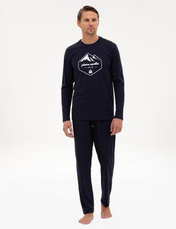 Lacivert Pijama Tak_m_ - Pierre cardin фото 4
