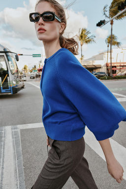 WIDE SLEEVE KNIT JUMPER - Zara фото 18