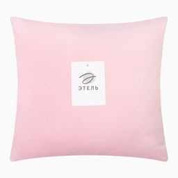 Подушка декоративная Этель цв. розовый, 30*30см, велюр  фото 4