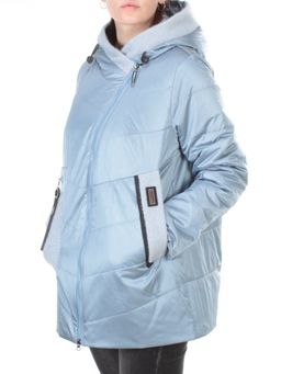 22-307 LT. BLUE Куртка демисезонная женская AKiDSEFRS (100 гр.синтепона) - Фабричный китай фото 3