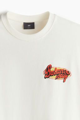 Camiseta con motivo estampado Loose Fit - H&m фото 7