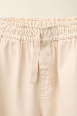 PANTAL?N RECTO CREATED BY CARAMEL LONDON X ZARA / Crudo medio  фото 3