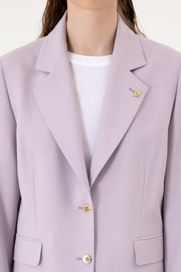 Kad_n Lila Ceket Sepette S_rpriz _ndirim - U.s. polo assn фото 6