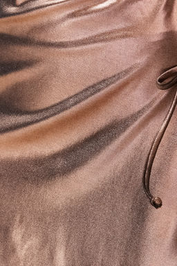 Bronz Mini Orme Aksesuarl? Plaj Pareo TBESS24PR00009