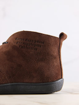 Босоногие ботинки EDART 208.NATAbl.Коричневая замша/байка фото 13