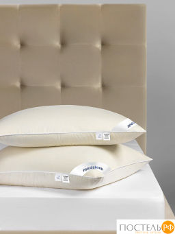 Подушка MEDSLEEP МУЛАРД L хлопок-тик/пух-перо, 2200г