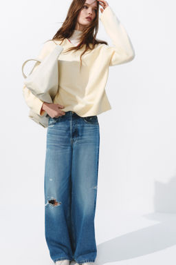 Barrel Regular Waist Ankle Jeans - H&m фото 7