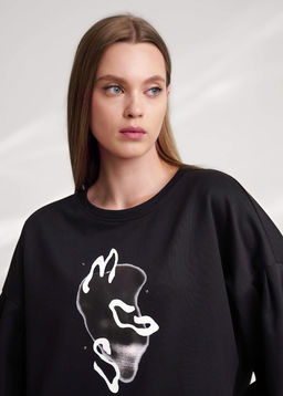 Джемпер Антрацит - Clever wear фото 2