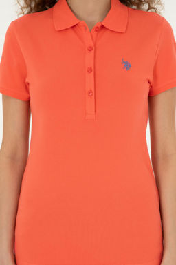 U. S. Polo Assn / Женская базовая футболка с цветком граната - U.s. polo assn фото 6