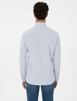 _ndigo Slim Fit _izgili Slim Fit G_mlek