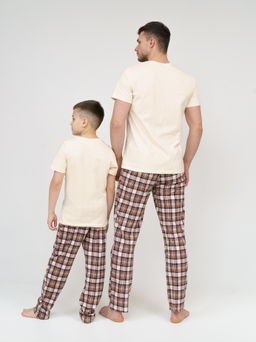 М28/3Д Пижама детская "Бежевый"