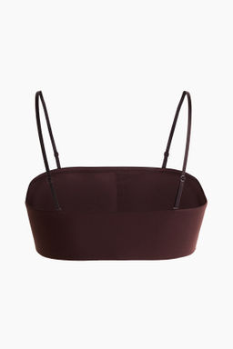 Sujetador bandeau de microfibra con relleno - H&m фото 5