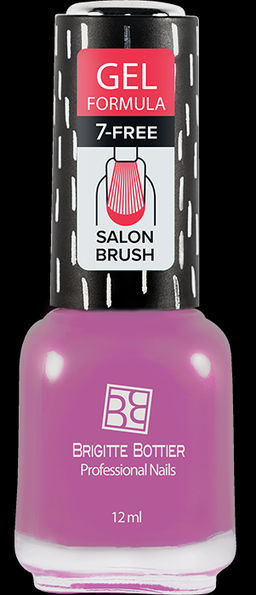 Brigitte Bottier лак для ногтей GEL FORMULA тон 03 сиреневый 12мл/3