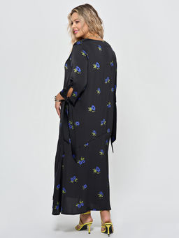 Платье 0370-1п черный