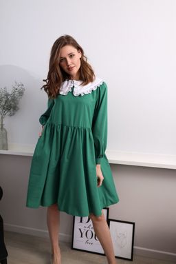 Платье AURA 3068-170 зеленый  фото 3