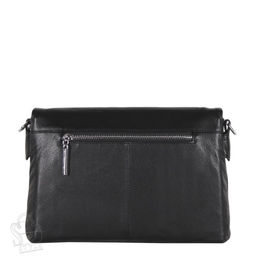 Сумка женская кожаная 0531CH black Polina&Eiterou  фото 4