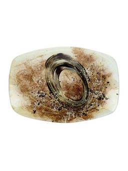 Блюдо с декором АРТ 34х24см - SIJ фото 5