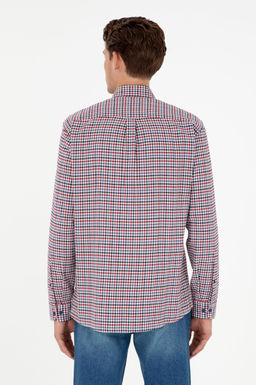 Мужская рубашка Saks с длинным рукавом Неожиданная скидка в корзине - U.s. polo assn фото 5