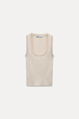 PLAIN KNIT TOP - Zara фото 7