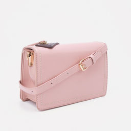 Сумка-мессенджер на молнии, цвет розовый - Simaland фото 2