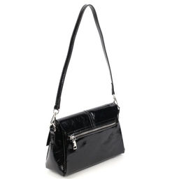 Женская кожаная сумка трапеция через плечо 0078-1 - Cidirro фото 4