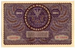 1000 марок 1919 года Польша