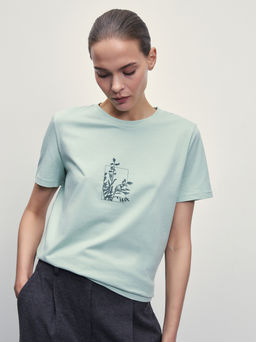 Футболка из хлопка / Zarina