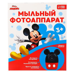 Мыльный фотоаппарат, Микки Маус, красный - Disney фото 11