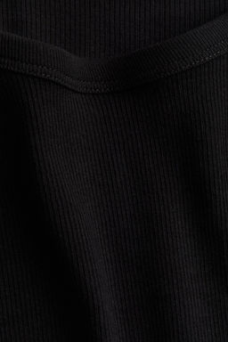 Camiseta de algodon acanalado - H&m фото 5