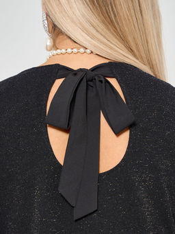 Платье 0183-1 черный кристалл