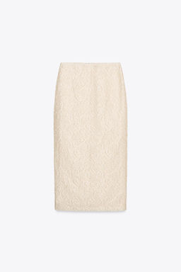 TEXTURED MIDI SKIRT - Zara фото 5