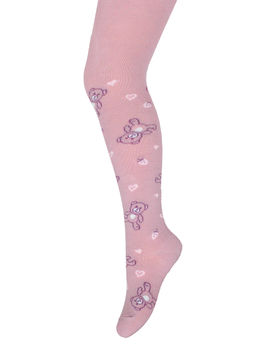 БРЕСТСКИЕ КОЛГОТКИ ДЕТСКИЕ 3280 KIDS (рисунок) СЕРО-РОЗОВЫЙ - Conte elegant фото 4