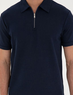 Lacivert Slim Fit Ti__rt