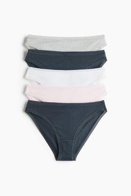 Pack de 5 bragas de algod?n - H&m фото 2