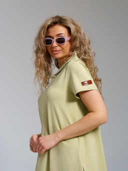 970 Платье-мантия"Олива"