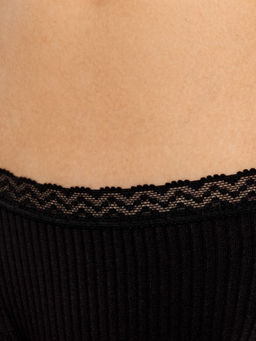 Цена за 2 штуки! Трусы женские шорты в черном цвете черный 412407 - Mark formelle фото 3