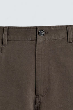 PANTAL?N CHINO STRAIGHT FIT / Marr?n - Zara фото 8