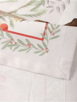 Набор новогодний «Новогоднее чудо»: скатерть 150×220 см ±3 см с ВГМО, салфетка 40×40 см-12 шт., 100% хлопок