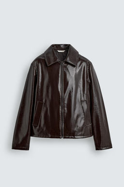 VINYL FINISH JACKET - Zara фото 6