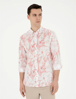 Pembe Regular Fit Uzun Kollu G_mlek