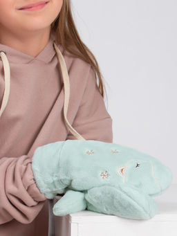 Варежки детские меховые Kim Lin  фото 3