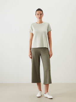 Bisiklet Yaka Kad?n Ti??rt