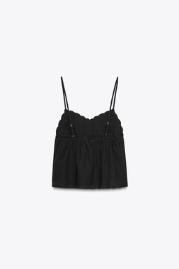 EMBROIDERED TOP - Zara фото 7