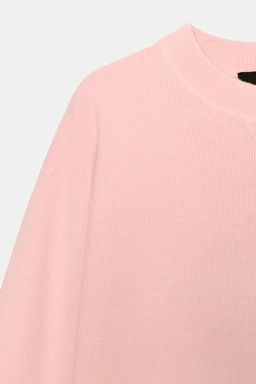 JERSEY PUNTO LISO / Rosa claro - Zara фото 9