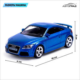 Машина металлическая AUDI TT COUPE, 1:43, цвет синий - Автоград фото 2