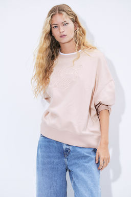 Sudadera oversize con estampado