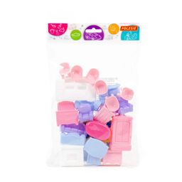 Набор мебели для кукол №5 (21 элемент) (в пакете) - Полесье фото 6