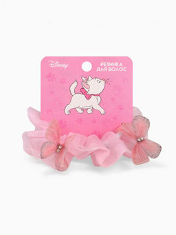 Цена за 2 шт. Резинка для волос «Бабочки» розовая, Коты аристократы