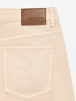 CONTE CON-735 Джинсы straight из eco-friendly денима с необработанным краем ecru - Conte elegant фото 10